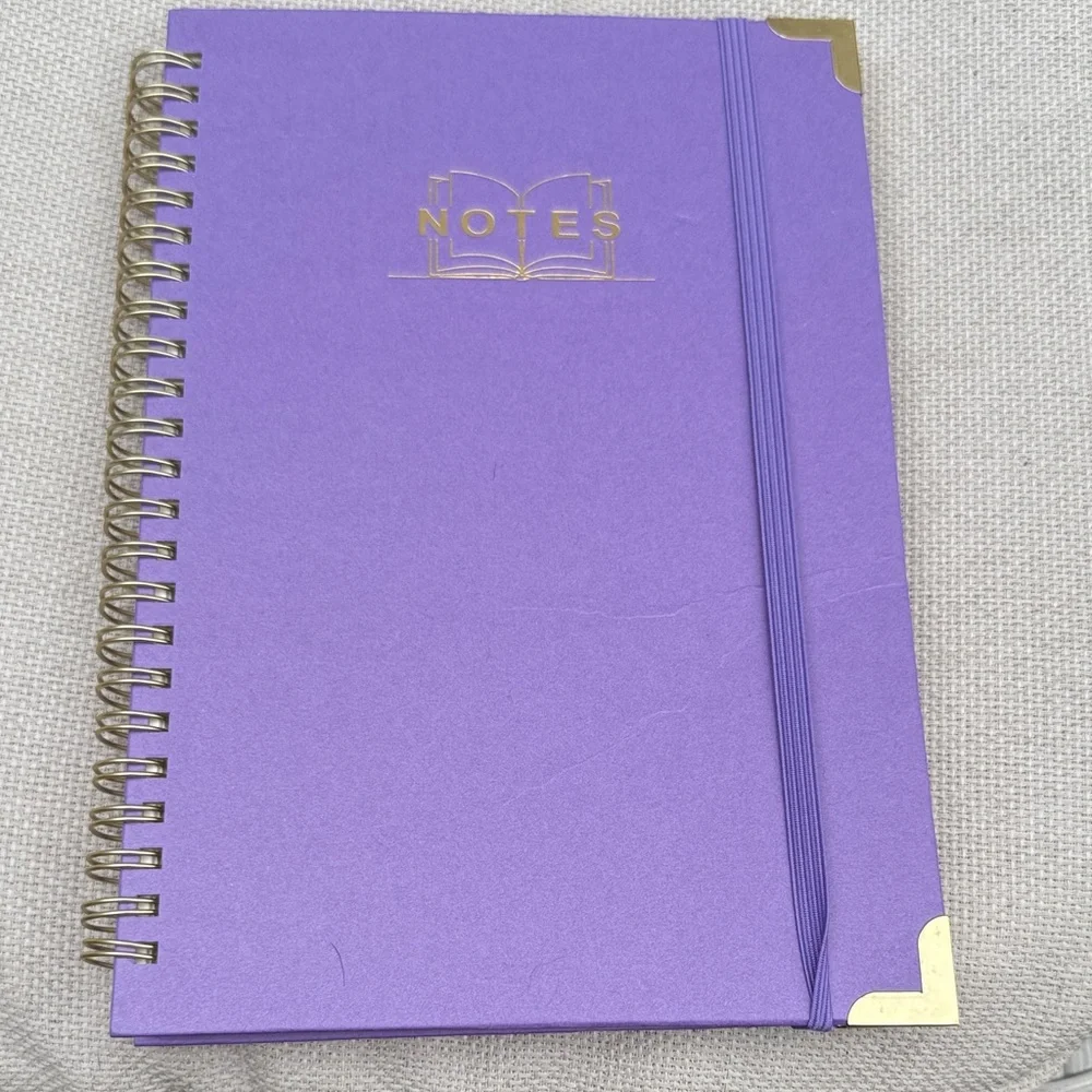 Purple Notebook/Pen and Socks Set - Picture 4 of 13